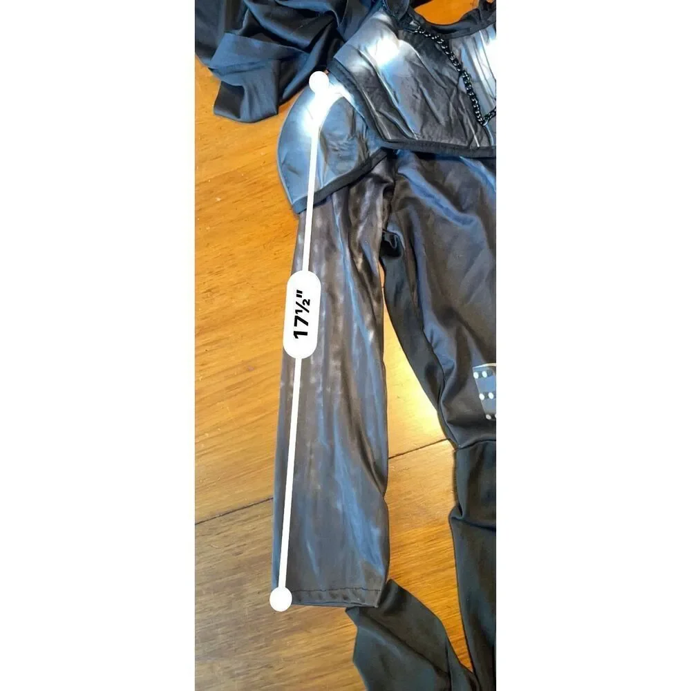 Children's Star Wars Storm Trooper Costume Size M Cape Chain Shoulders